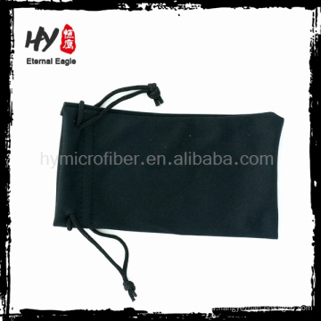 bolso de microfibra de uso general con logo impreso (bolsa para celular), bolsitas de lápiz baratas, estuche para gafas de sol suave y fresco